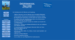 Desktop Screenshot of getraenkeservice-voelkl.de